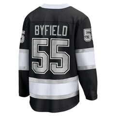 Quinton Byfield Los Angeles Kings Fanatics Home Breakaway Jersey - Black | Fanatics sale