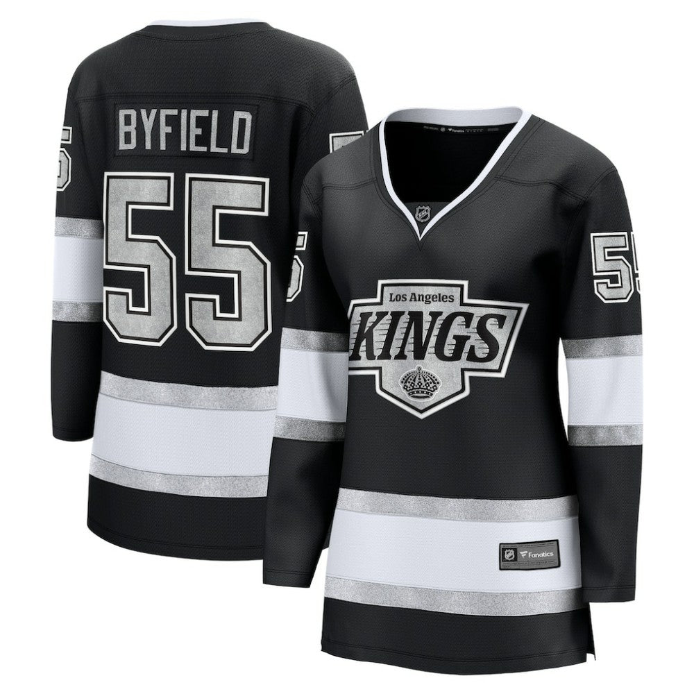 Quinton Byfield Los Angeles Kings Fanatics Women's Home Breakaway Jersey - Black | Fanatics sale