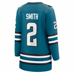 Will Smith San Jose Sharks Fanatics Women's Home Breakaway Jersey - Teal | Fanatics Lifestyle