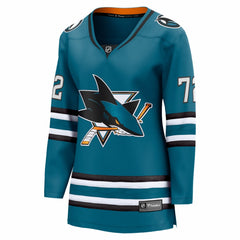 William Eklund San Jose Sharks Fanatics Women's Home Breakaway Jersey - Teal | Fanatics Lifestyle