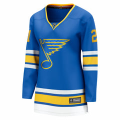 Jimmy Snuggerud St. Louis Blues Fanatics Women's Home Breakaway Jersey - Blue | Fanatics sale