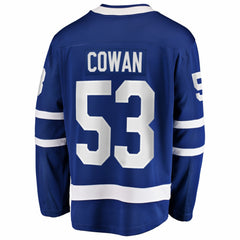 Easton Cowan Toronto Maple Leafs Fanatics Home Breakaway Jersey - Blue | Fanatics Lifestyle