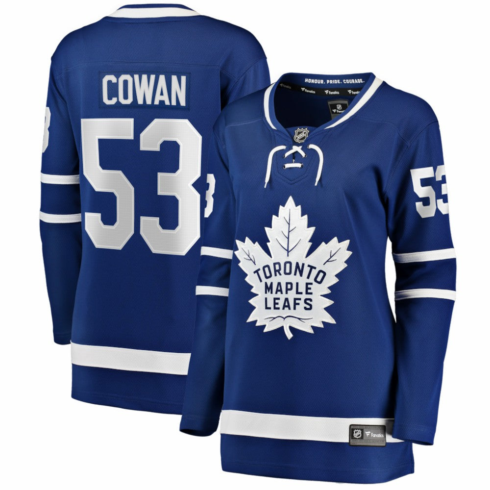 Easton Cowan Toronto Maple Leafs Indiana Women's Home Breakaway Jersey - Blue | NHL on sale