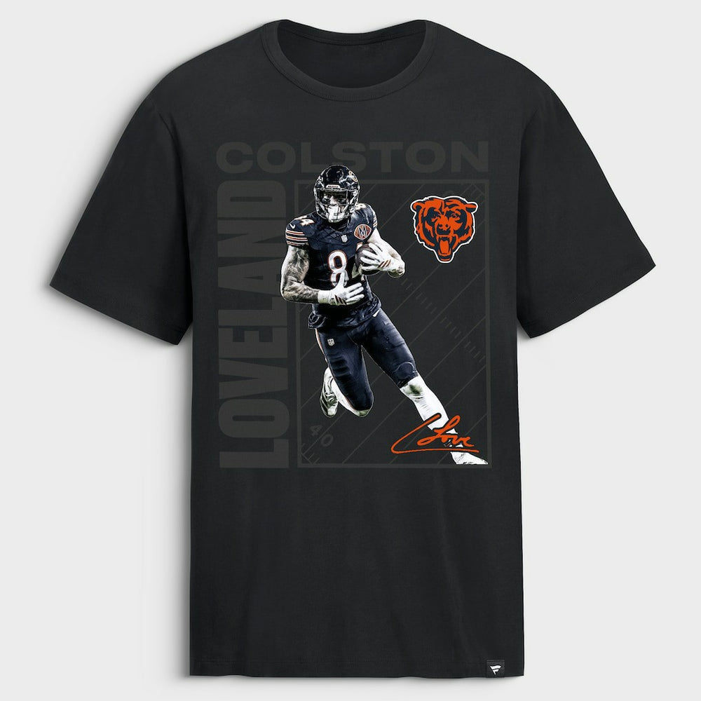 Colston Loveland Chicago Bears T-Shirt - Black - NFL