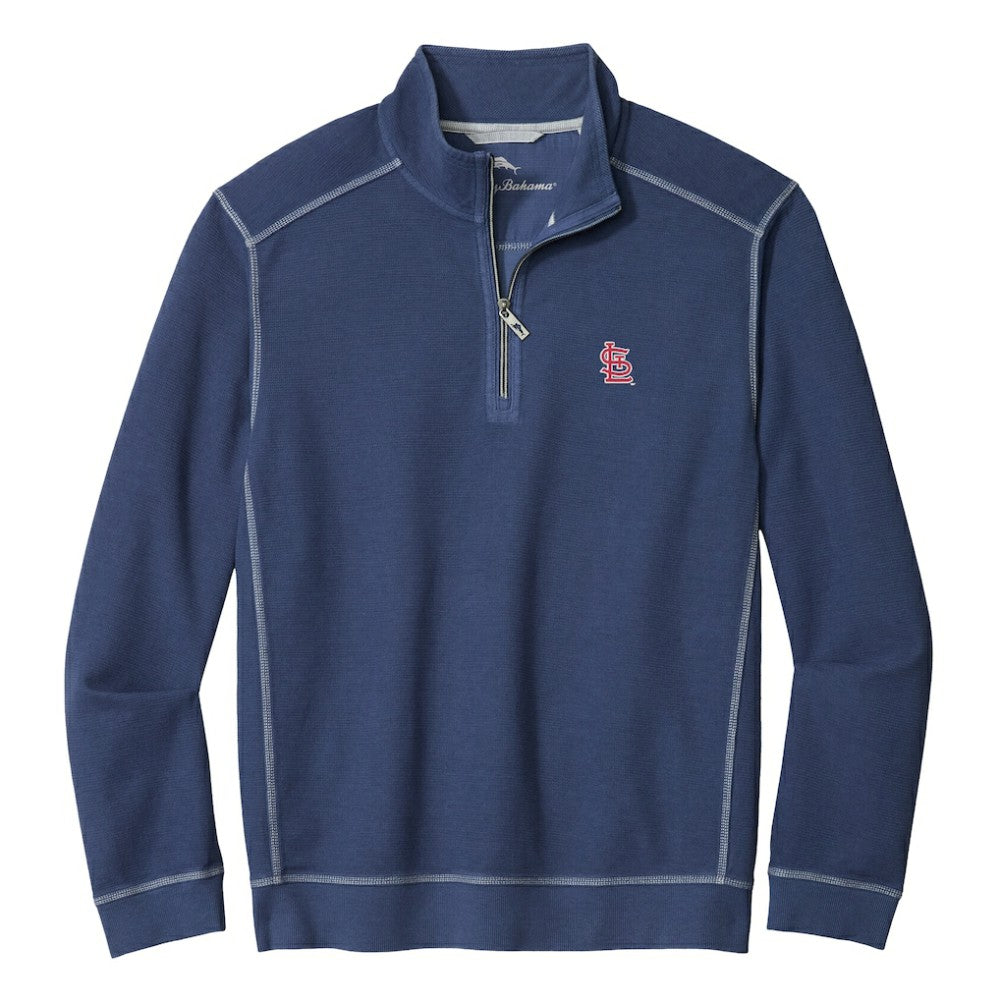 St. Louis Cardinals Tommy Bahama Montego Bay Half-Zip Sweatshirt Online