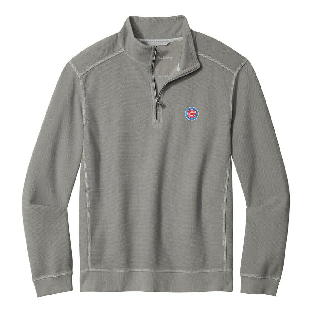 Chicago Cubs Tommy Bahama Montego Bay Half-Zip Sweatshirt for sale