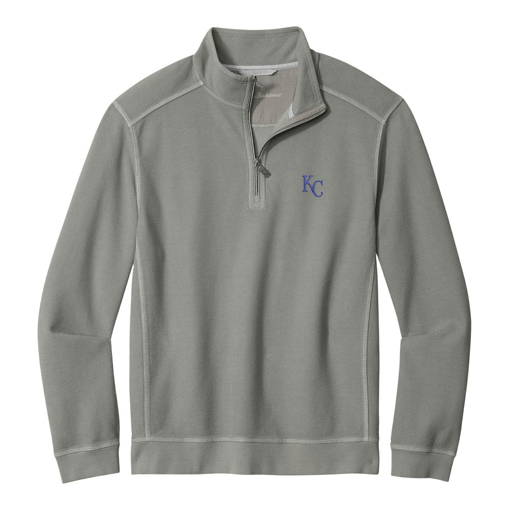 Kansas City Royals Tommy Bahama Montego Bay Half-Zip Sweatshirt Online