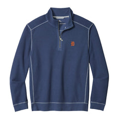 Detroit Tigers Tommy Bahama Montego Bay Half-Zip Sweatshirt for sale