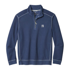New York Yankees Tommy Bahama Montego Bay Half-Zip Sweatshirt for sale