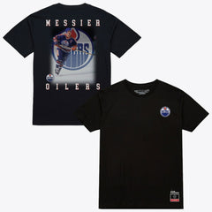 Mark Messier Edmonton Oilers Mitchell & Ness Photo T-Shirt - Black | NHL online