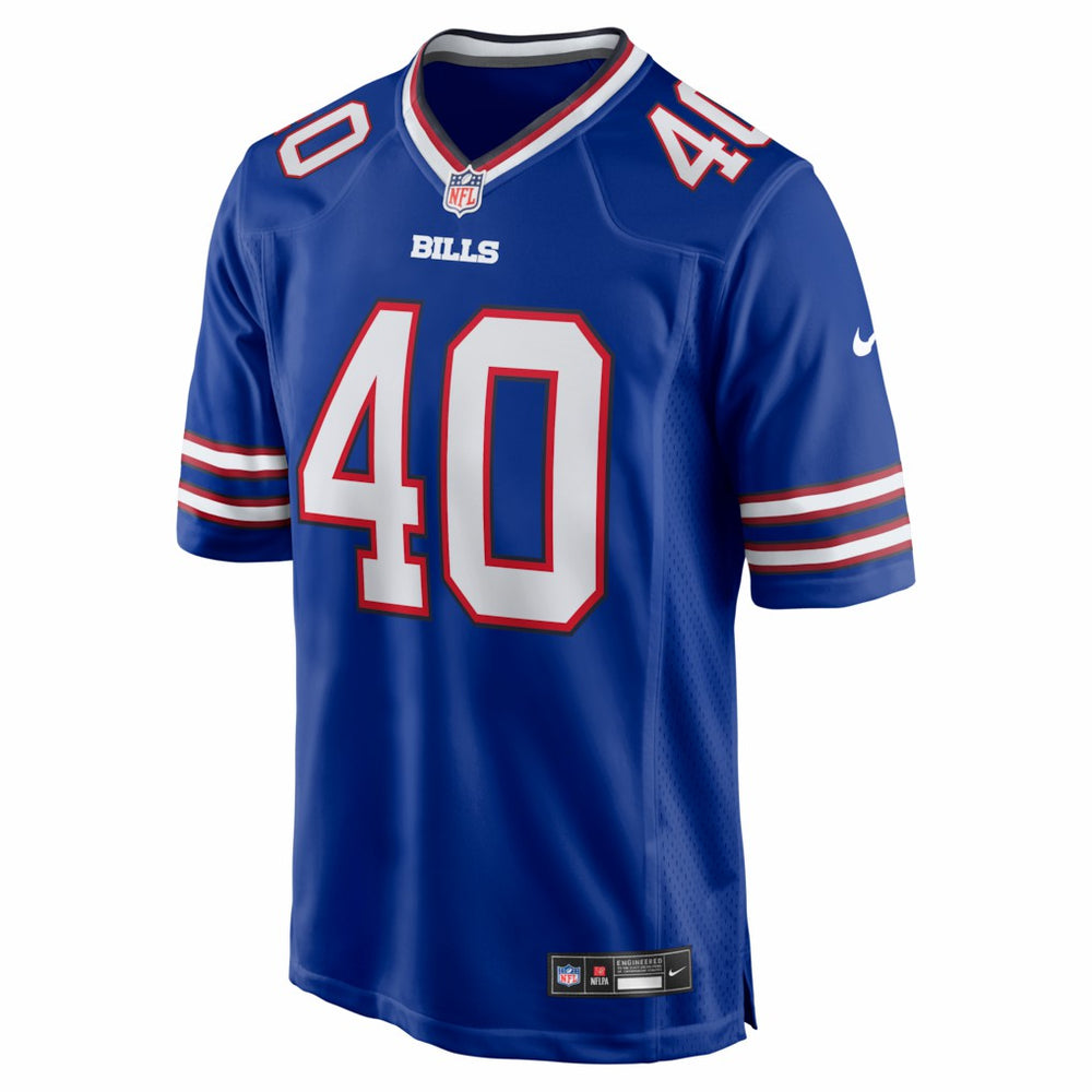 Matthew Wright Buffalo Bills Team Game Jersey - Royal - Nike