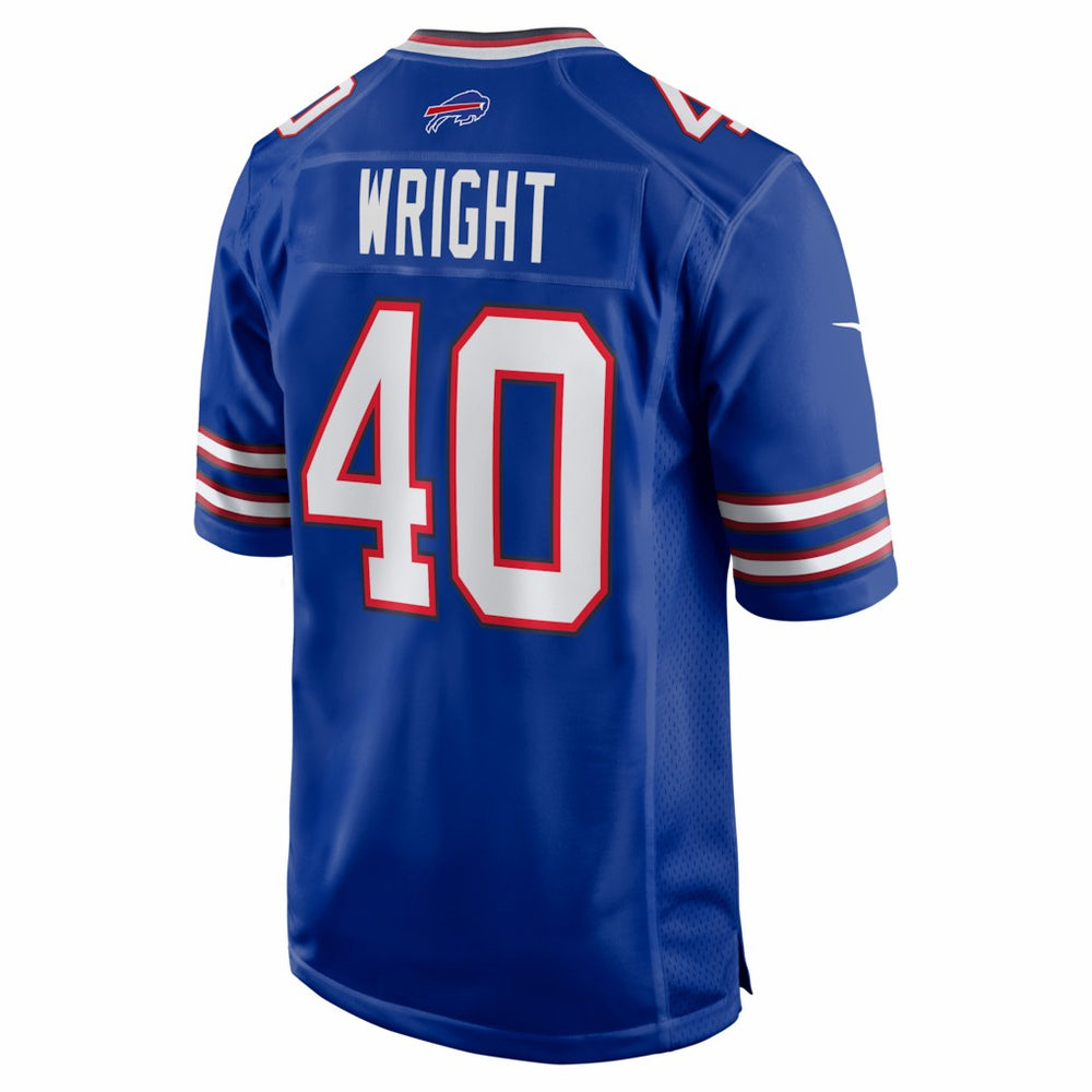 Matthew Wright Buffalo Bills Team Game Jersey - Royal - Nike