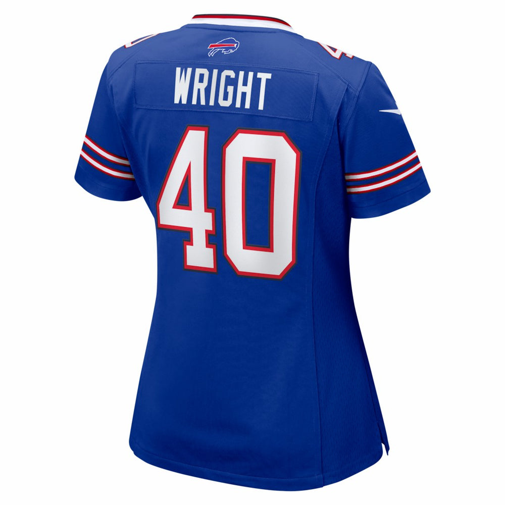 Matthew Wright Buffalo Bills Women's Team Game Jersey - Royal - Nike