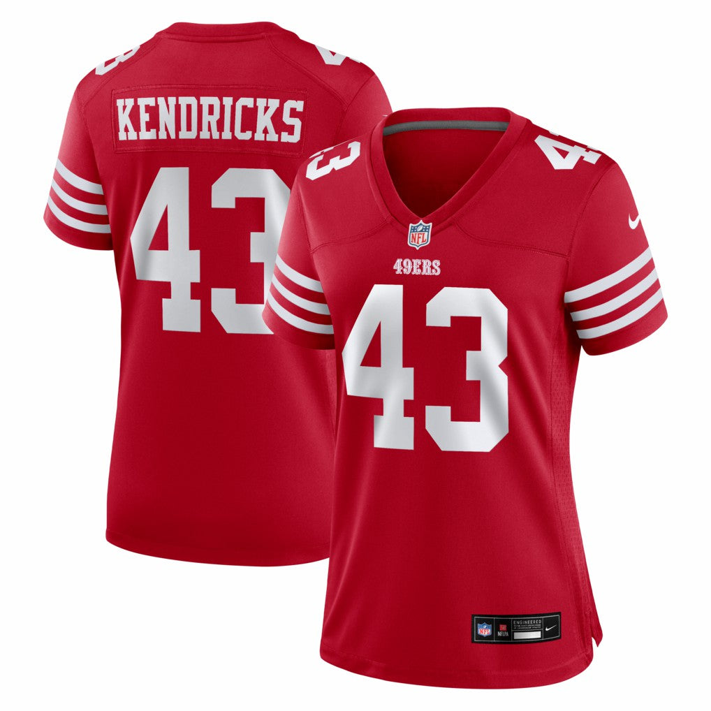 Eric Kendricks San Francisco 49ers Women's Game Jersey - Scarlet - Nike