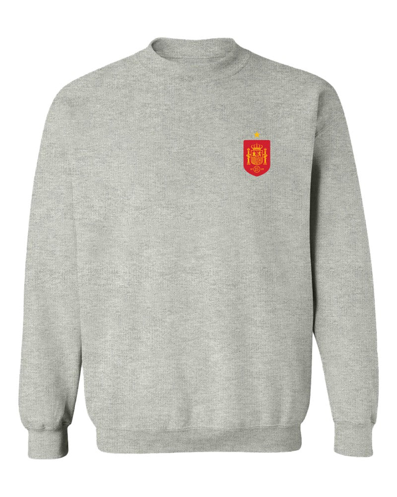 Spain National Team Vive La Fete Women's Impressions Artwork Sweatshirt Gray