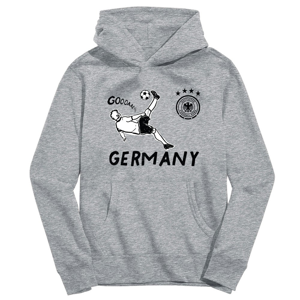 Germany National Team Vive La Fete Youth Chilena Style Hoodie Gray