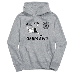 Germany National Team Vive La Fete Youth Chilena Style Hoodie Gray