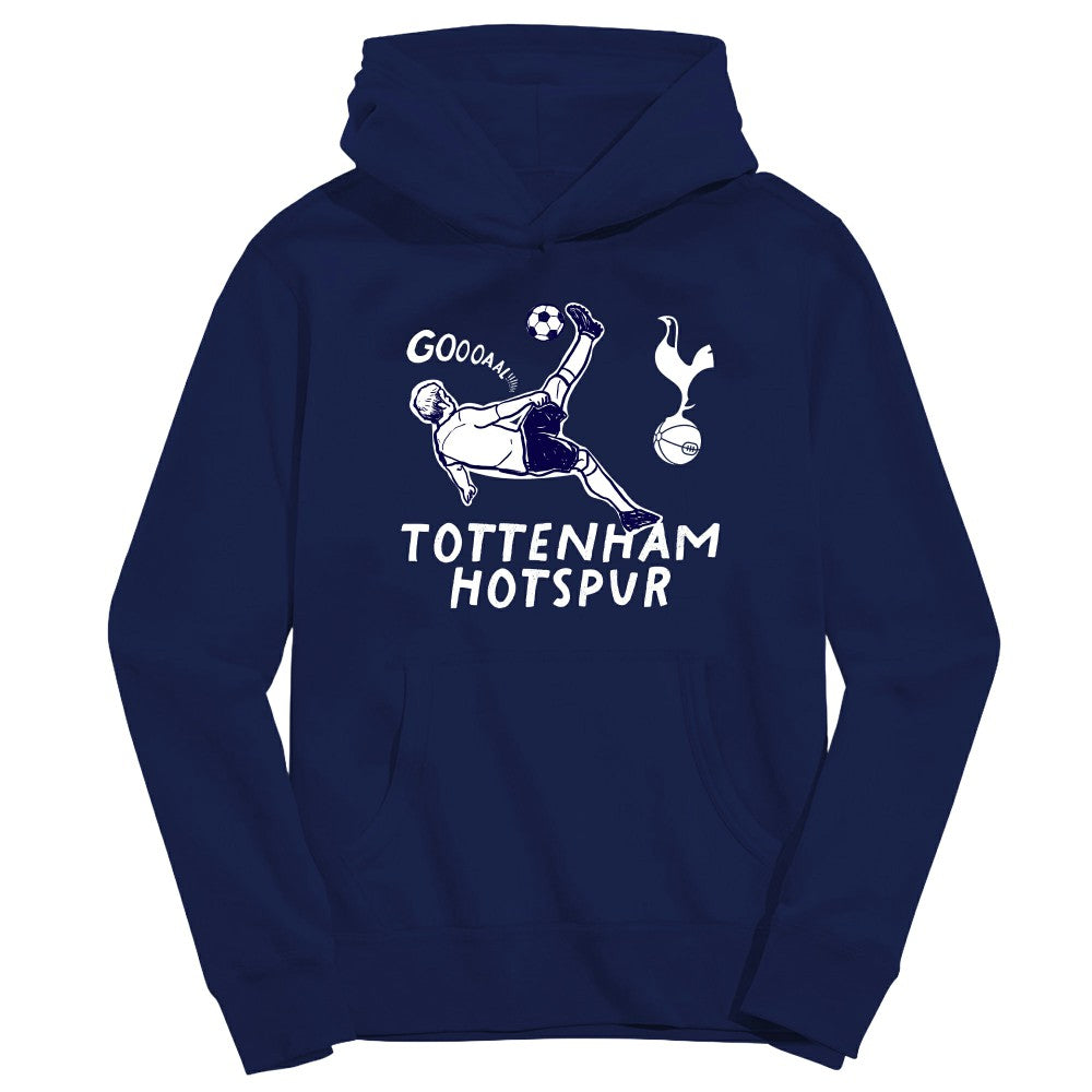 Tottenham Hotspur Vive La Fete Youth Chilena Style Hoodie Navy