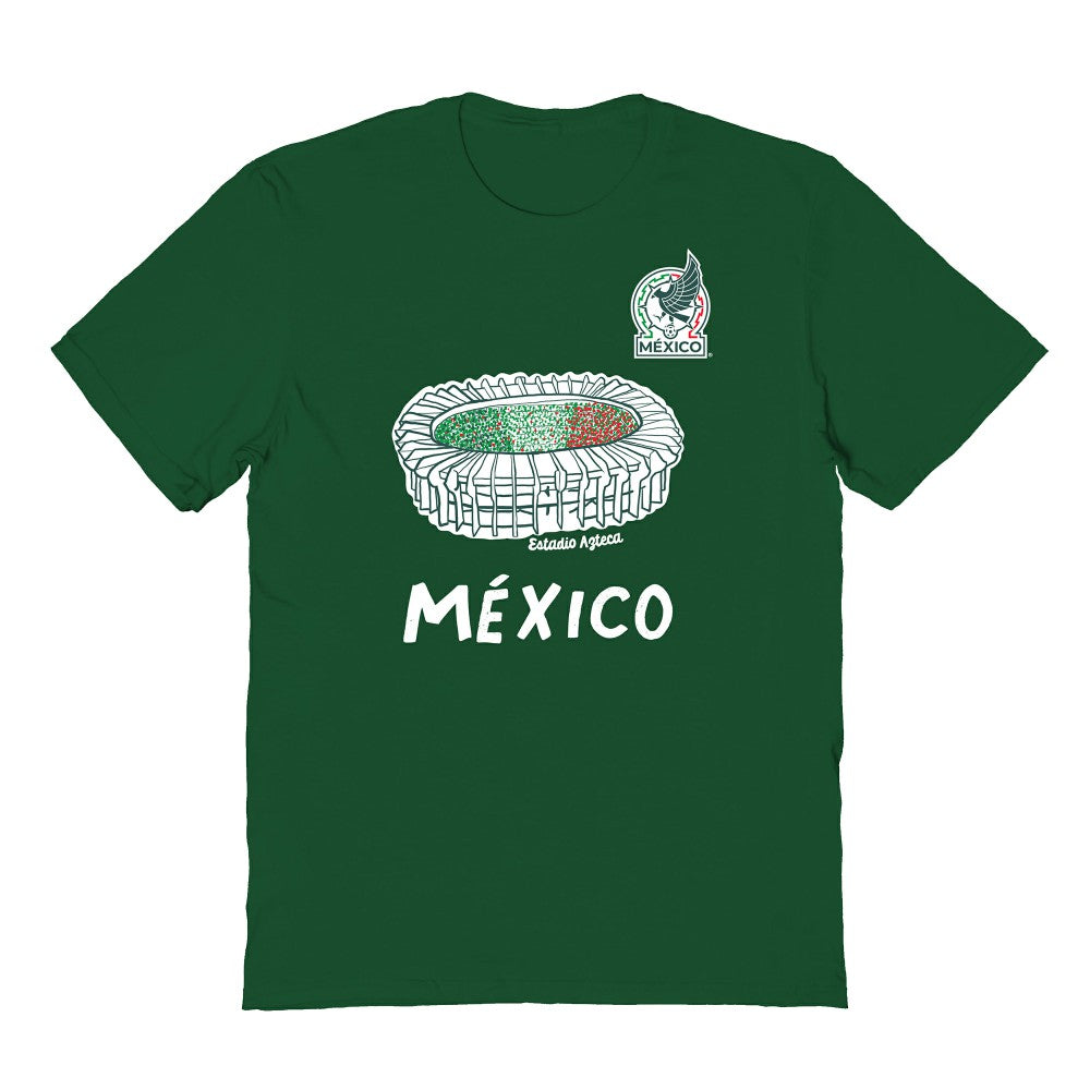 Mexico National Team Vive La Fete Youth Chilena Style T-Shirt Green