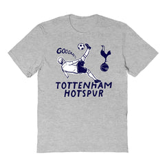 Tottenham Hotspur Vive La Fete Youth Chilena Style T-Shirt Gray