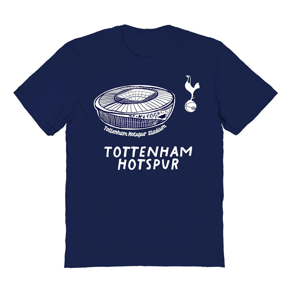 Tottenham Hotspur Vive La Fete Youth Chilena Style T-Shirt Navy
