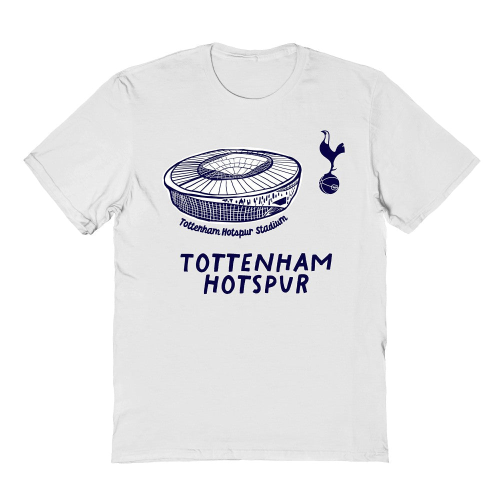 Tottenham Hotspur Vive La Fete Youth Chilena Style T-Shirt White