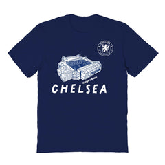 Chelsea Vive La Fete Youth Chilena Style T-Shirt Navy