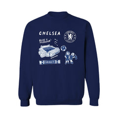 Chelsea Vive La Fete Women's Impressions Icons Sweatshirt Navy