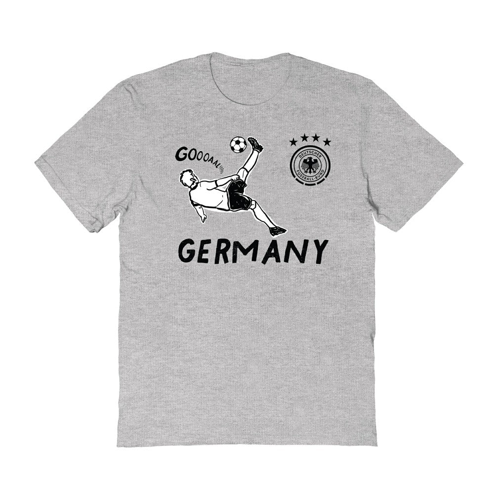 Germany National Team Vive La Fete Women's Chilena Style T-Shirt Gray
