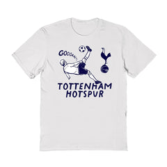 Tottenham Hotspur Vive La Fete Women's Chilena Style T-Shirt White