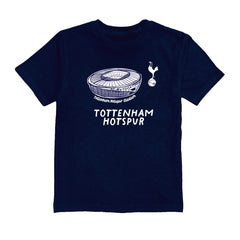 Cristian Romero Tottenham Hotspur Vive La Fete Youth Player Name & Number Stadium Style T-Shirt Navy