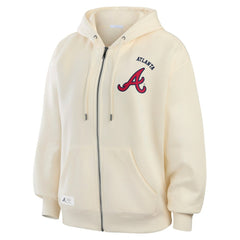 Atlanta Braves WEAR by Erin Andrews Women's Full-Zip Hoodie for sale