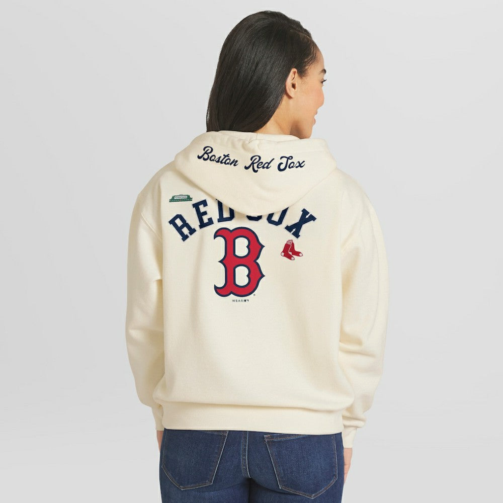 Boston Red Sox WEAR by Erin Andrews Women's Full-Zip Hoodie Discount