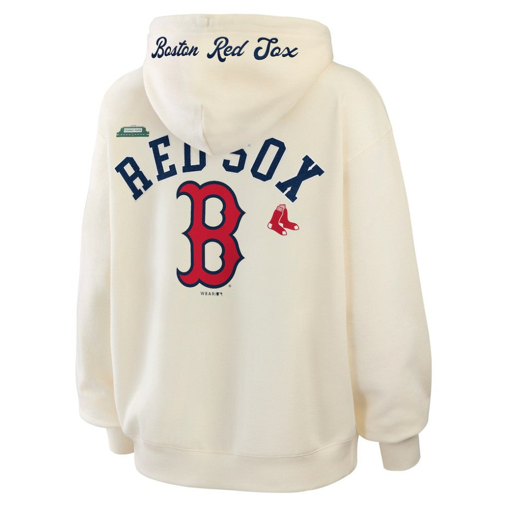 Boston Red Sox WEAR by Erin Andrews Women's Full-Zip Hoodie Discount