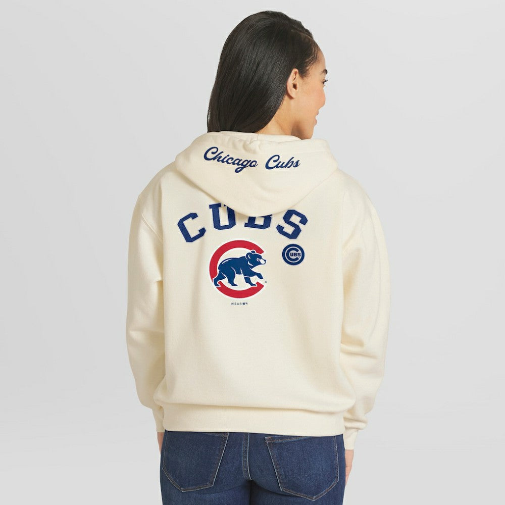 Chicago Cubs WEAR by Erin Andrews Women's Full-Zip Hoodie Outlet