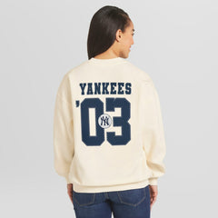 New York Yankees WEAR by Erin Andrews Women's Heavyweight Crew Neck Sweatshirt Near Me