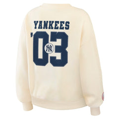 New York Yankees WEAR by Erin Andrews Women's Heavyweight Crew Neck Sweatshirt Near Me
