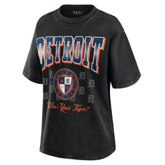 Detroit Tigers WEAR by Erin Andrews Women's Oversized Boyfriend T-Shirt for sale