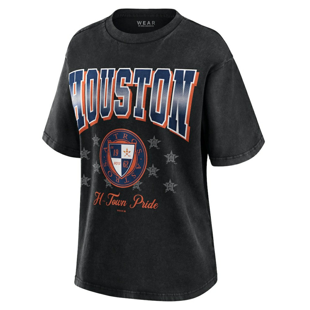 Houston Astros WEAR by Erin Andrews Women's Oversized Boyfriend T-Shirt Discount