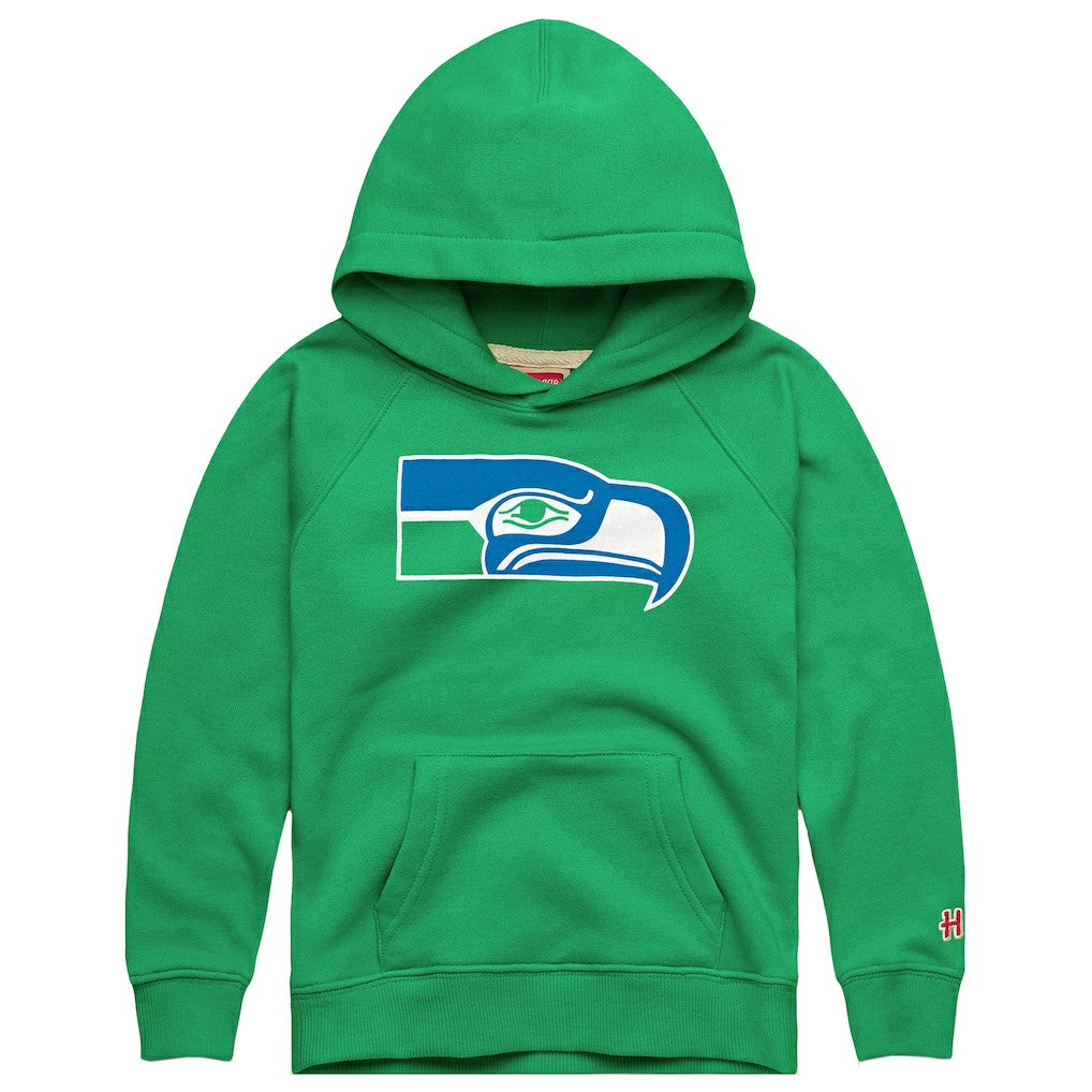 Seattle Seahawks Homage Youth '76 Season Tri-Blend Hoodie - Green - NFL