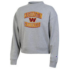 Washington Commanders Champion Women's Triumph Tri-Blend Sweatshirt - Gray - NFL