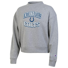 Indianapolis Colts Champion Women's Triumph Tri-Blend Sweatshirt - Gray - NFL
