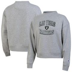 Las Vegas Raiders Champion Women's Triumph Tri-Blend Sweatshirt - Gray - NFL