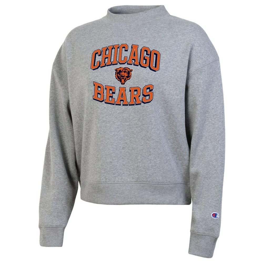 Chicago Bears Champion Women's Triumph Tri-Blend Sweatshirt - Gray - NFL