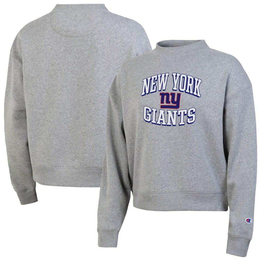 New York Giants Champion Women's Triumph Tri-Blend Sweatshirt - Gray - NFL