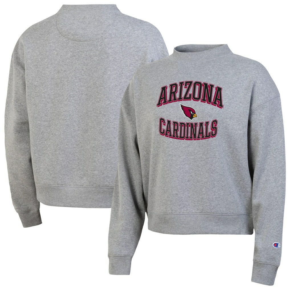 Arizona Cardinals Champion Women's Triumph Tri-Blend Sweatshirt - Gray - NFL