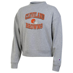 Cleveland Browns Champion Women's Triumph Tri-Blend Sweatshirt - Gray - NFL