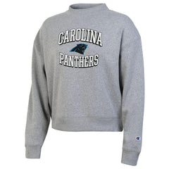 Carolina Panthers Champion Women's Triumph Tri-Blend Sweatshirt - Gray - NFL