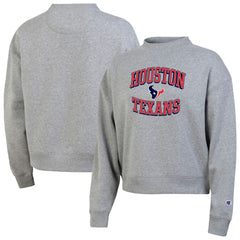 Houston Texans Champion Women's Triumph Tri-Blend Sweatshirt - Gray - NFL