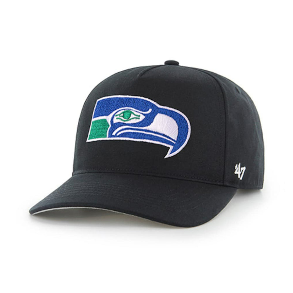 Seattle Seahawks '47 Blackout Date Hitch Adjustable Hat - Black - 47 brand